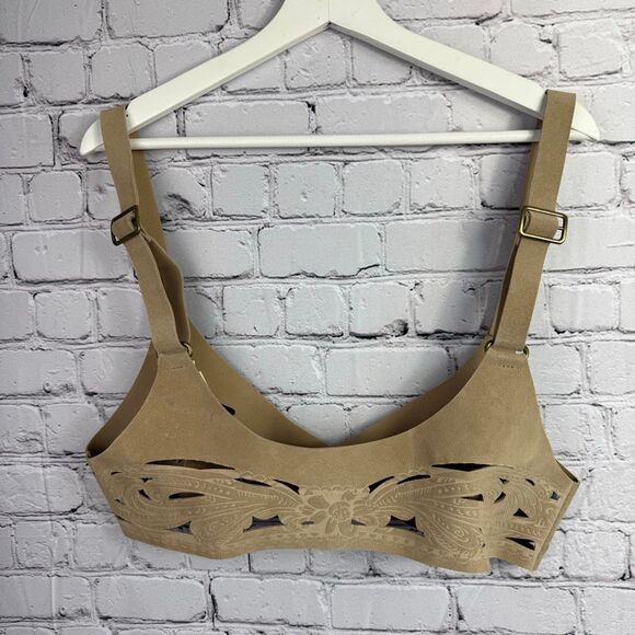 Joy Folie Marlow Suede Harness in Tan Size L/XL - Picture 7 of 12